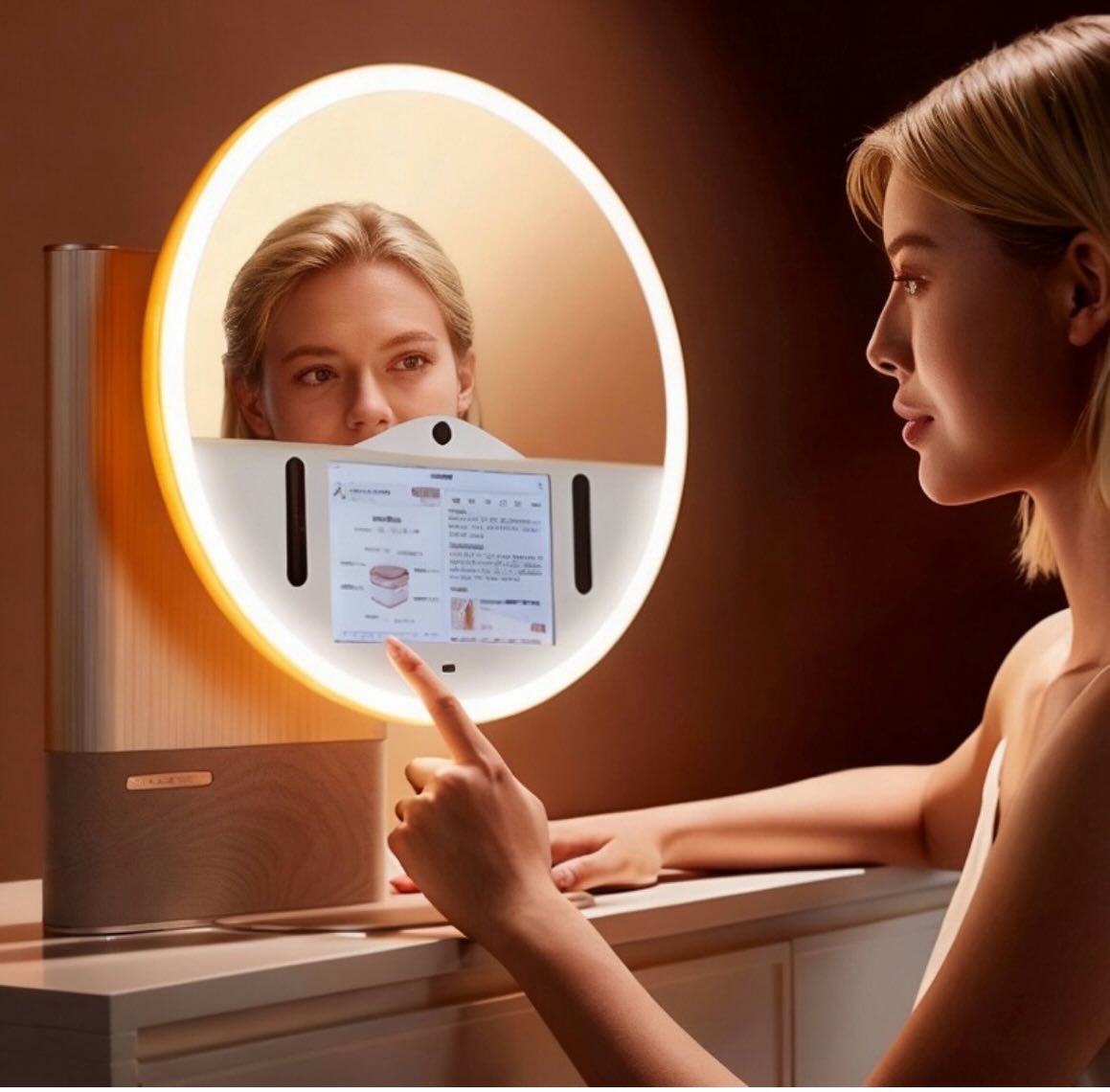 Meicet AI Skin Mirror Cilt Analiz Sistemi